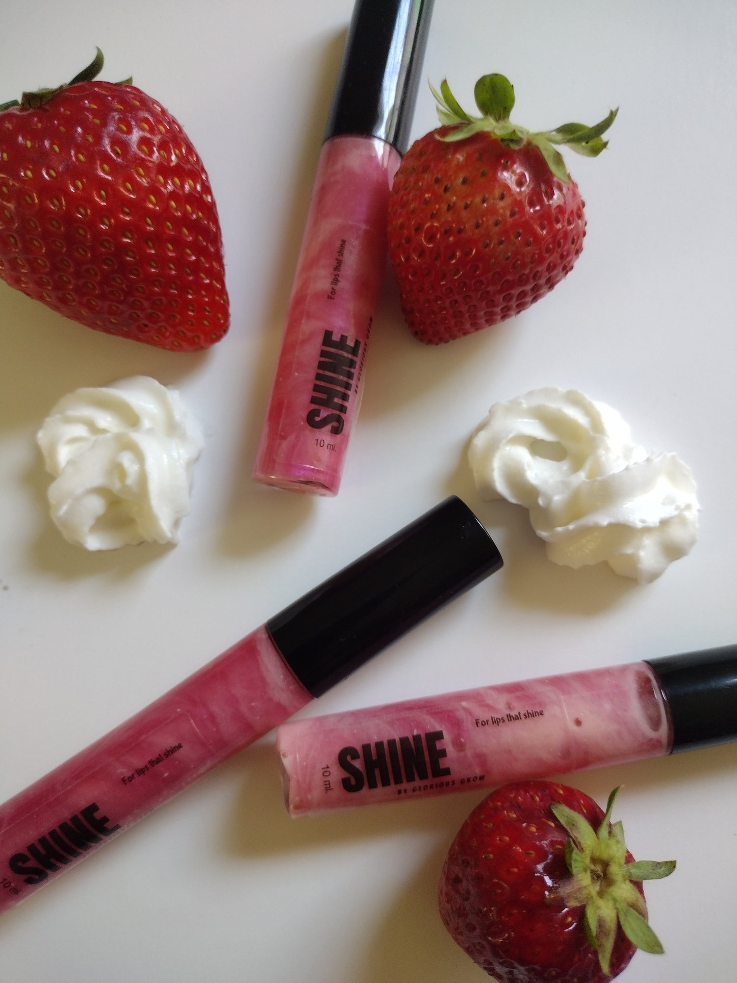 Strawberries and Cream Lip Gloss